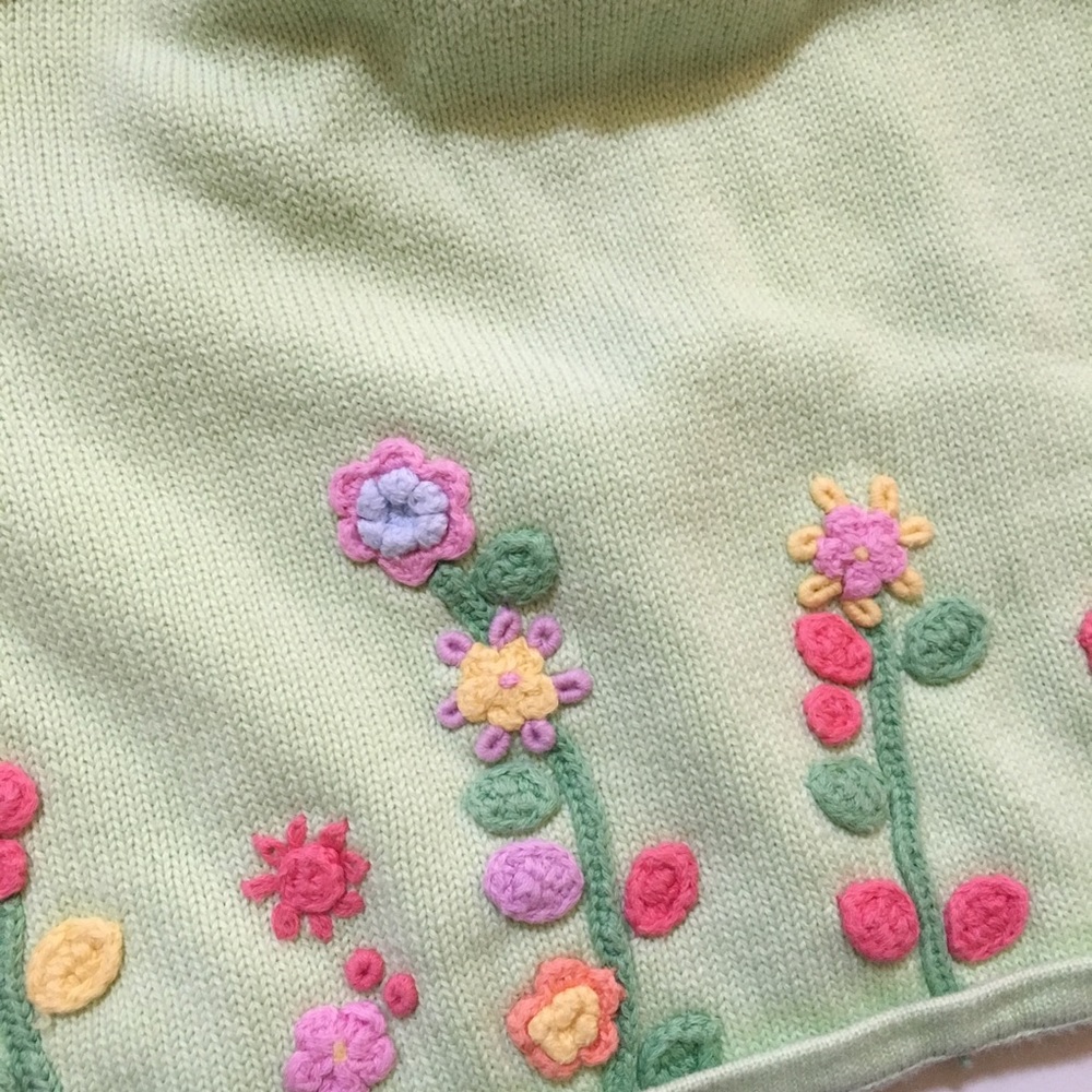 Talbots Flower Cardigan - Picture 3 of 4